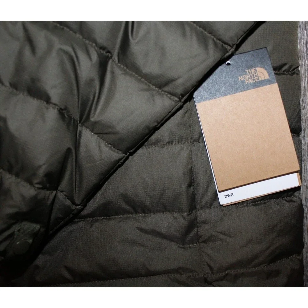 THE NORTH FACE MEN'S MINOQUA DOWN ZIP UP JACKET TAUPE GREEN NWT SZ‎ XL